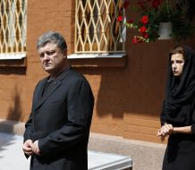 Petr Poroshenko and his wife