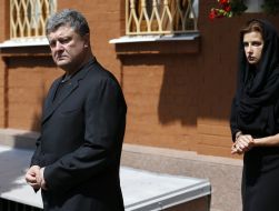 Petr Poroshenko and his wife