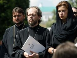 George Kovalenko and Marina Poroshenko