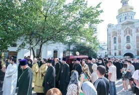 Farewell with Metropolitan Vlаdimir
