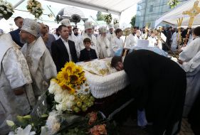 Burial service