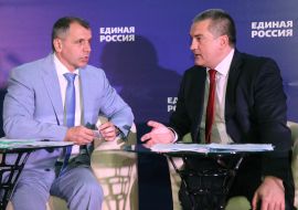 Vladimir Konstantinov and Sergey Aksenov