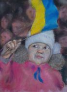 Reproduction of painting of Vladimir Kravchuk