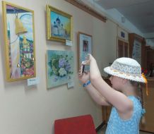 Exhibition of pictures of  Vladimir Kravchuk