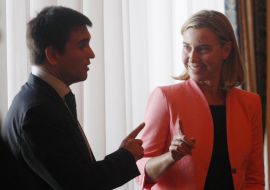 Павел Климкин и Федерика Могерини