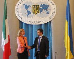 Павел Климкин и Федерика Могерини