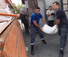 Shipment of humanitarian aid