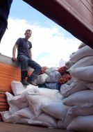 Shipment of humanitarian aid