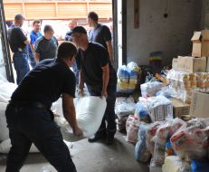 Shipment of humanitarian aid