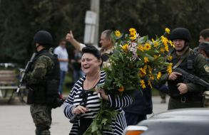 Жительница Славянска