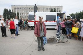 Оказание медицинской помощи жителям Славянска