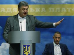 Petr Poroshenko and Boris Lozhkin