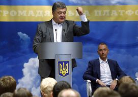 Petr Poroshenko and Boris Lozhkin