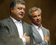 Petr Poroshenko and Yuriy Kosyuk