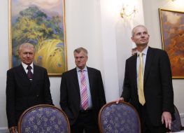 David Lidington and Simon Smith