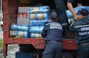 Shipment of humanitarian aid