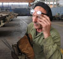 Worker of Zhytomyr armored plant