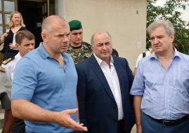 Igor Palitsya, Mikhail Kuchuk and Sergey Grinevetsky