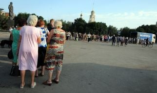 Humanitarian aid for residents of Slavyansk