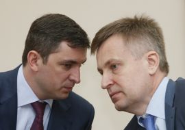 Igor Bilous and Valentin Nalivaychenko