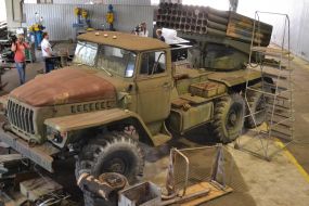 Fighting vehicle BM-21 "Grad"