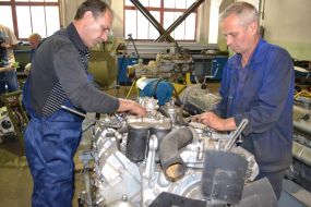 Repair of military machinery