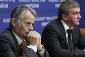 Мустафа Джемілєв та Павло Петренко