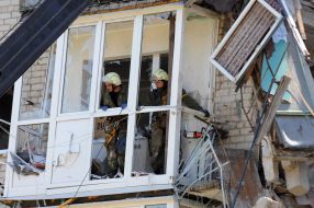 Reconstruction work in Slavyansk