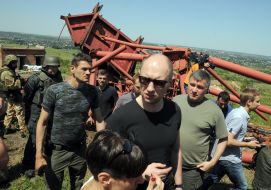 Arseniy Yatsenyuk and Arsen Avakov