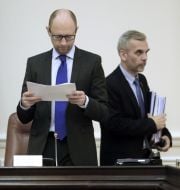 Arseniy Yatsenyuk and Oleg Musiy