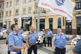 Participants of motocross