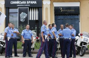 Participants of motocross