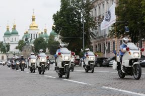 Participants of motocross