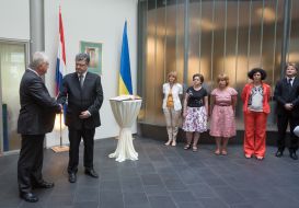 Petr Poroshenko and Kees Jan Rene Klompenhouwer