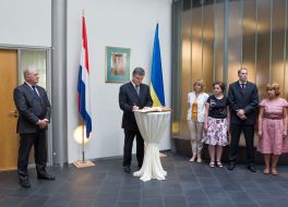 Petr Poroshenko and Kees Jan Rene Klompenhouwer