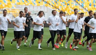 Training of FC "Shakhtar" (Donetsk)