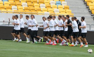 Training of FC "Shakhtar" (Donetsk)