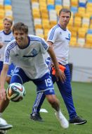 Сергей Ребров и Денис Гармаш