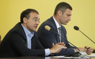 Vitaliy Klitschko and Igor Nikonov