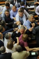 Fight in Parliament