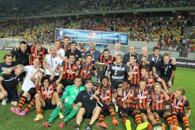 Soccer. Ukraine Super Cup 2014. FC "Shakhtar" (Donetsk) vs FC "Dynamo" (Kyiv)