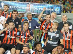 Soccer. Ukraine Super Cup 2014. FC "Shakhtar" (Donetsk) vs FC "Dynamo" (Kyiv)