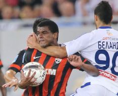 Playing moment of the match