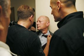 Потасовка в помещении Окружного административного суда Киева