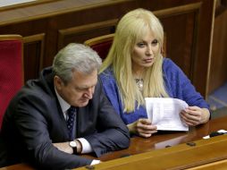 Taisiya Povaliy and Sergey Grinevetskiy