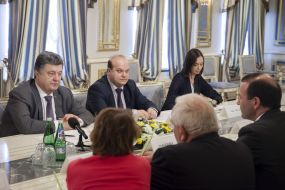 Meeting of President with a delegation of European People's Party