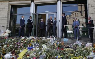 Franciscus Timmermans and Julie Bishop