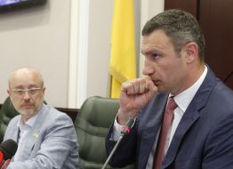 Vitaliy Klichko and Aleksey Reznikov