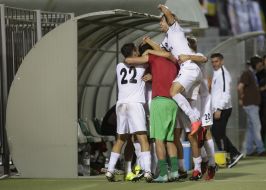 Players of FC "Zarya" (Lugansk)