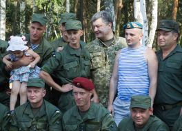 Петро Порошенко відвідав навчальний центр Нацгвардії